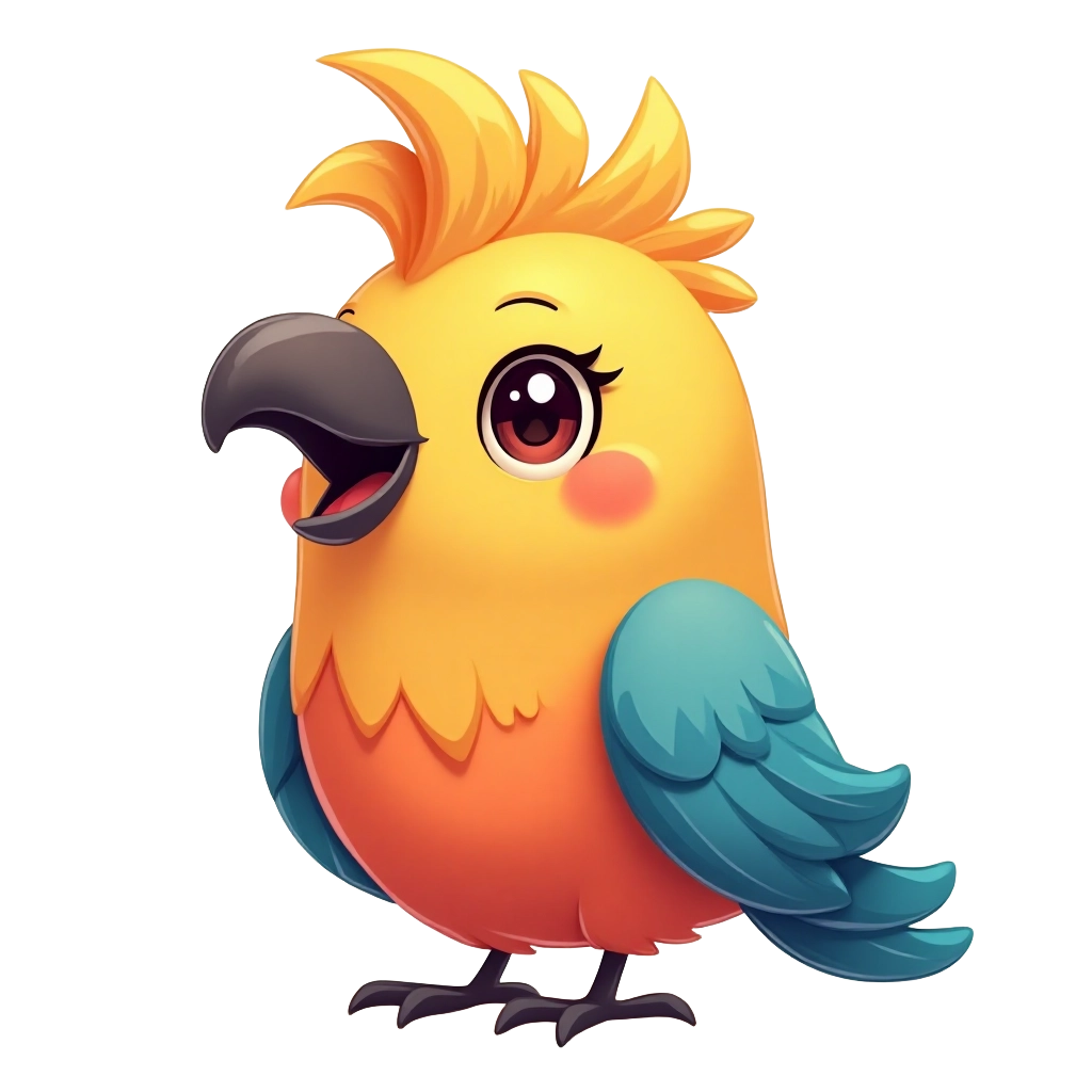 Cute Cartoon Bird